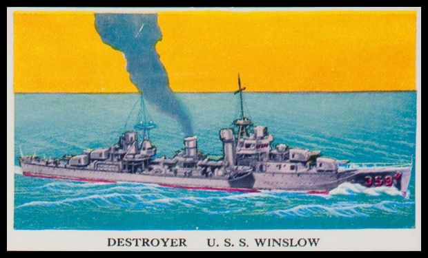 22 Destroyer USS Winslow